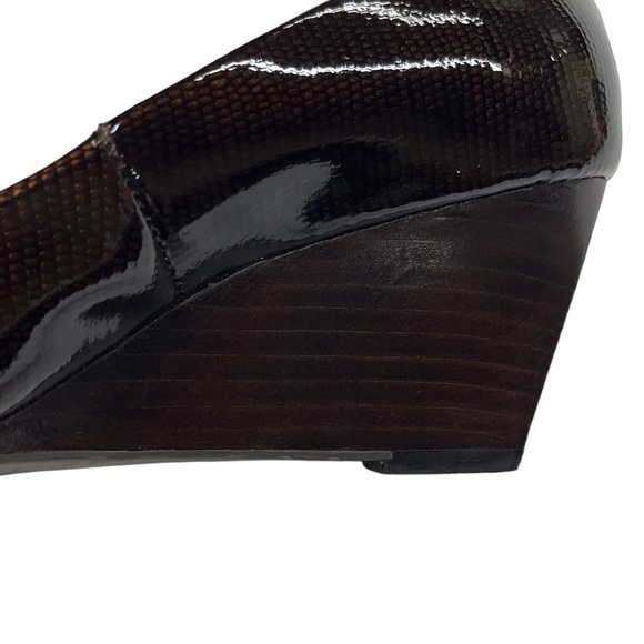 Calvin Klein Saxton brown / slightly reddish heel in the light. NWOT, NWOB - Picture 8 of 11